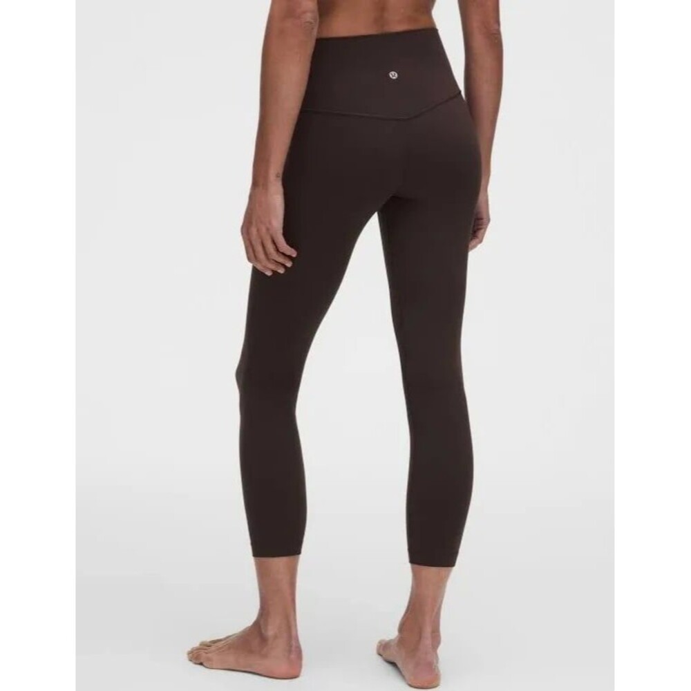 Lululemon Align High-Rise Crop Leggings Women's Size 8 Brown NWT